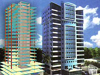 Torre Atlantic. Edificio residenziale di 22 piani. Santo Domingo (República Dominicana)